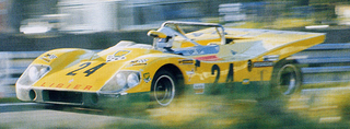 The JS3 at speed. Le Mans 1971.